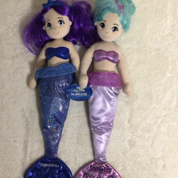 Sea world Other - 3/$10 Seaworld Mermaid Plush stuffed animals